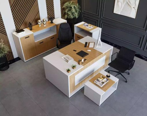 Bureau de réception bureau mobilier comptoir cabinet pratique cabinet d'avocats bureau hôtel