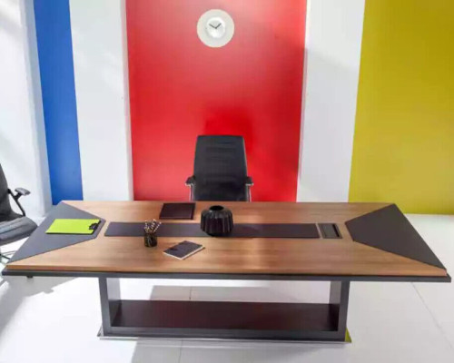 Confortable élégant Table de conférence Bureau Mobilier de bureau Bois