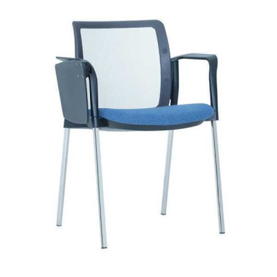 Conception de fauteuil rembourré moderne élégant Bleu e Fauteuil de bureau Chaise nouvelle