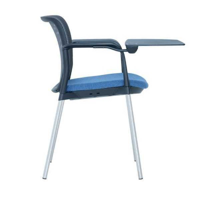 Conception de fauteuil rembourré moderne élégant Bleu e Fauteuil de bureau Chaise nouvelle
