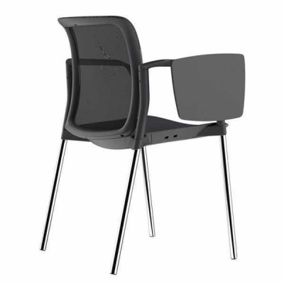 Fauteuil moderne de haute qualité, design élégant, fauteuil noir de bureau.