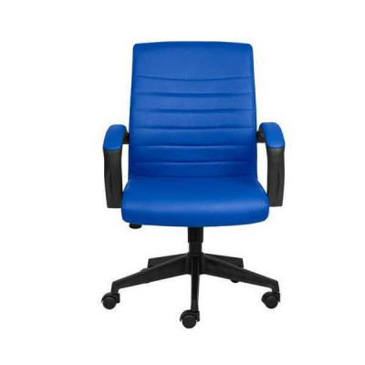 Chaise de bureau Chaise de jeu Chaise de bureau Chaise pivotante Bleu Chaise Mobilier neuf