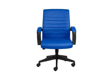 Chaise de bureau Chaise de jeu Chaise de bureau Chaise pivotante Bleu Chaise Mobilier neuf