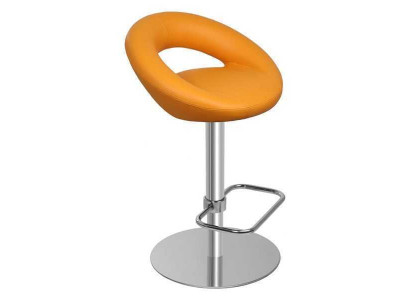 Tabouret de bar Chaise de bar orange Design textile Chaises de bar Tabourets de bar nouvelles