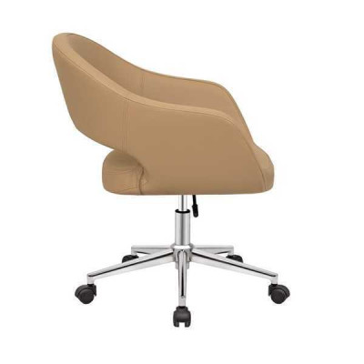 Chaise de bureau moderne de haute qualité Chaise de jeu beige Chaise de bureau pivotante nouvelle