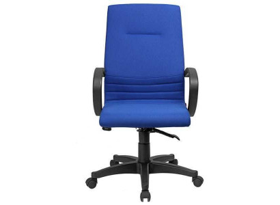 Chaise de bureau de jeu Siège simple bleu Chaise de bureau chaise pivotante