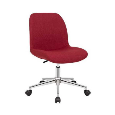 Chaise de bureau rouge Chaise de bureau de luxe Fauteuil de bureau Patron nouvelle Chaise de designer en textile Meuble