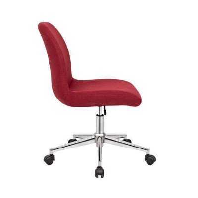 Chaise de bureau rouge Chaise de bureau de luxe Fauteuil de bureau Patron nouvelle Chaise de designer en textile Meuble