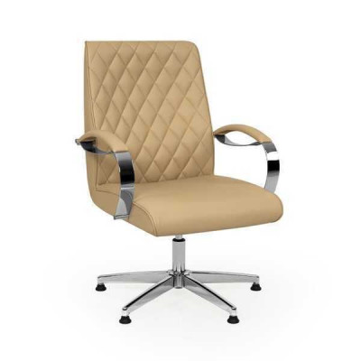 Chaise pivotante moderne beige, chaise de bureau, chaise de jeu, fauteuil de bureau, mobilier