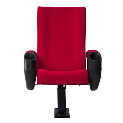Fauteuil moderne Fauteuil Canapé 1 place pour Théâtre Cinéma Design Luxe Textile Rouge