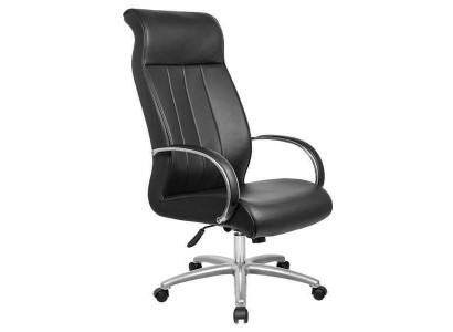 Chaise de bureau pivotante Fauteuil de direction Fauteuil en simili-cuir Rembourrage Chaises informatiques neuf