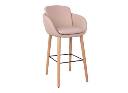 Tabouret de bar Beige en simili-cuir Chaises de bar design Tabouret de bar Chaises de tabouret