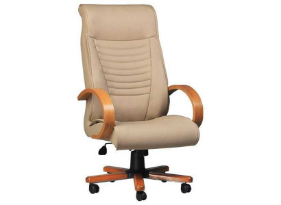 Chaise de jeu de luxe Beige Chaise de bureau Chaise pivotante Chaise de direction nouvelle