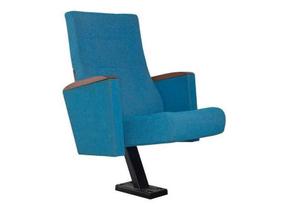 Fauteuil de cinéma Fauteuil de théâtre Chaises rembourrées avec base à montage fixe Inclinable