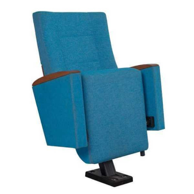 Fauteuil de cinéma Fauteuil de théâtre Chaises rembourrées avec base à montage fixe Inclinable