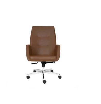Chaise de bureau élégante pour jeux, chaise moderne unique, chaise de bureau marron, chaise pivotante