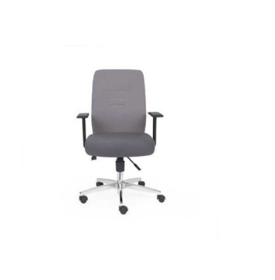 Chaise de bureau grise Chaise de jeu en tissu Chaise de bureau pivotante Chaise exécutive nouvelle