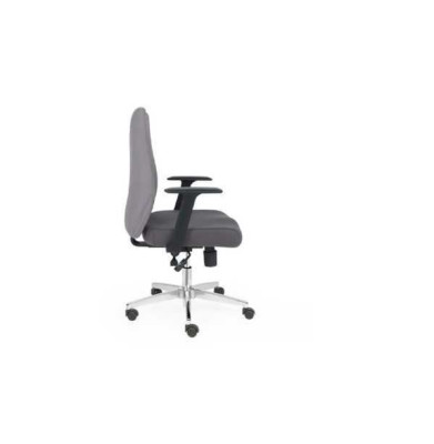 Chaise de bureau grise Chaise de jeu en tissu Chaise de bureau pivotante Chaise exécutive nouvelle