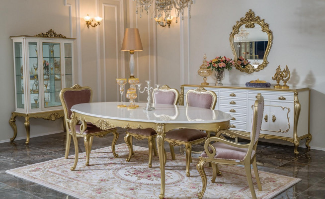 Vitrine Étagère de luxe Buffet en bois Armoires Salon Vitrine neuve