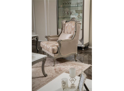 Canapé 1 place Tissu Lounge Luxe Club Siège Rembourrage neuf Design Fauteuil