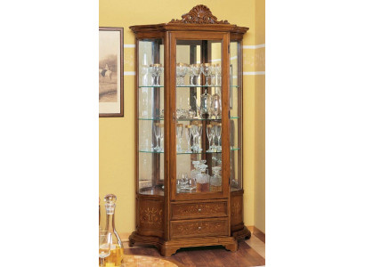 Meuble Vitrine Vitrine en Verre Bois Vitrines Armoire en Verre Italie