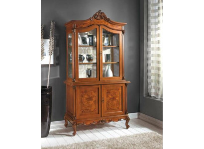 Vitrine de meubles de luxe italiens vitrines commodes armoires en verre design cabinets