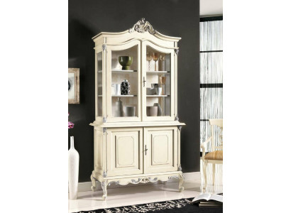 Vitrine Meubles de luxe italiens Armoires vitrines Buffet Armoire en verre Housse de cabinet de design