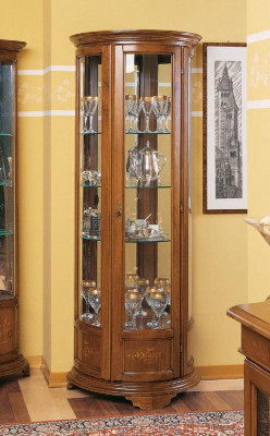 Armoire de collection Vitrine Armoires Vitrine Vitrine Mobilier de luxe Vitrine en verre Vitrine en verre
