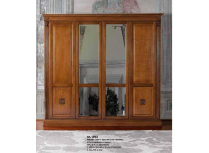 Armoire Chambre en bois massif Armoire de style antique Armoires Mobilier italien