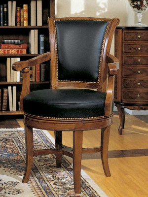Fauteuils Chaises classiques Salle à manger Meubles italiens Bois Chaise de luxe nouvel