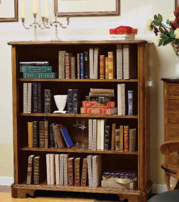 Salon Vitrine Armoire Livres Étagère Buffet Meubles Classiques Étagères Bois