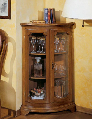 Vitrine de meubles de luxe italiens présentoirs bahut garde-robe armoires de design en verre