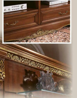 Office Furnishings Study room Chef 2pcs. Set Desk + Filing cabinet Table Solid wood   Ameublement de bureau Salle d'étude Chef 2 pièces. Ensemble Bureau + Table à dossiers Bois massif