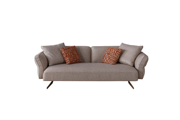 Ensemble de salon moderne de luxe 4 pièces. Fauteuil 4+3 places et table basse neuve.