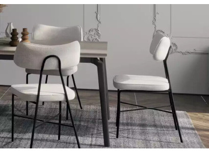 Chaise pour la salle à manger Confortable pour l'intérieur et le style nouvelle qualité