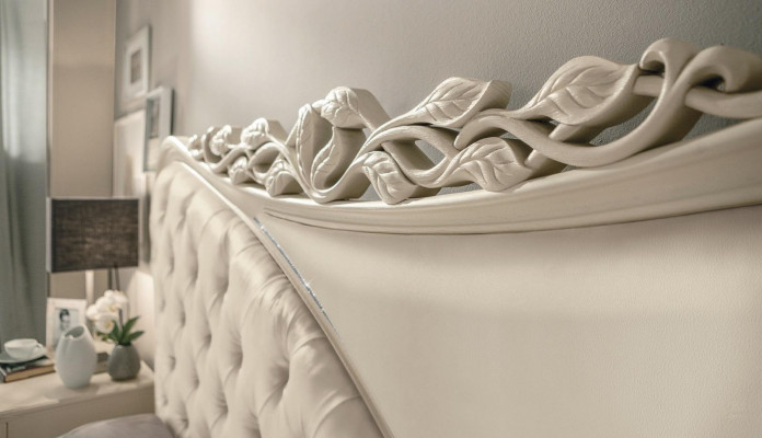 Chambre Lit Table de chevet Console Armoire Moderne Bois Luxe Ensemble 6 pièces.