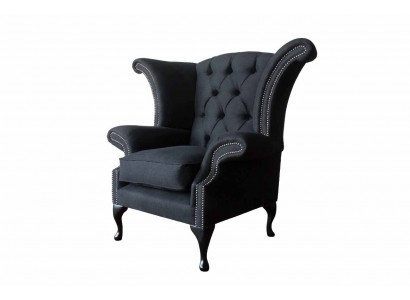 Tissu Chesterfield Canapé en tissu Conception Canapé Fauteuil 1 Place Fauteuil à oreilles