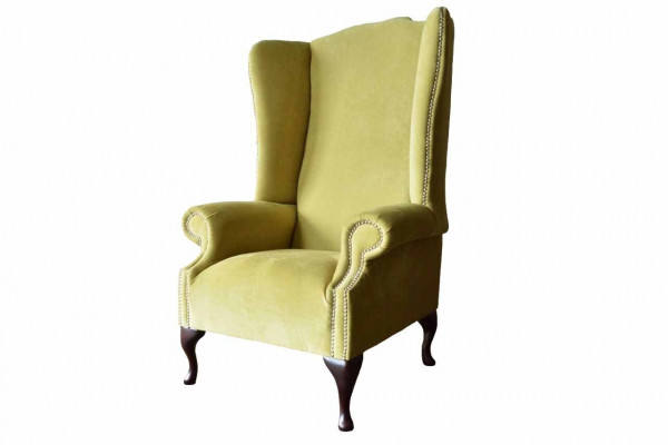 Fauteuil tissu Fauteuil à ailes Nouveau Mobilier de salon design de luxe moderne