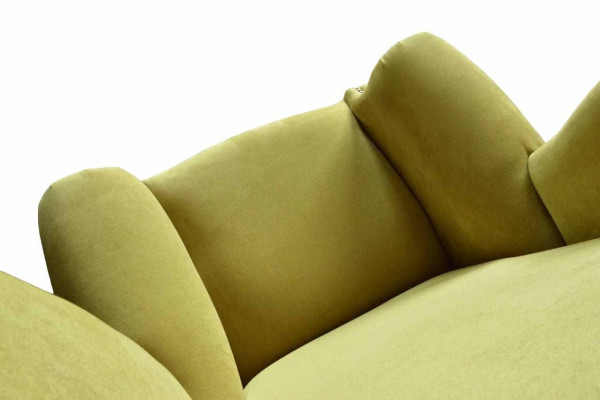Fauteuil tissu Fauteuil à ailes Nouveau Mobilier de salon design de luxe moderne