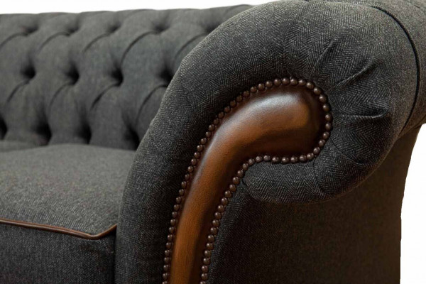 Canapé 2 places Canapés design Canapés Tissu Chesterfield Deux places