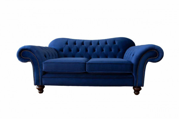 Sofas Chesterfield Canapé Design 2 Places Canapé Luxe Classique Textile