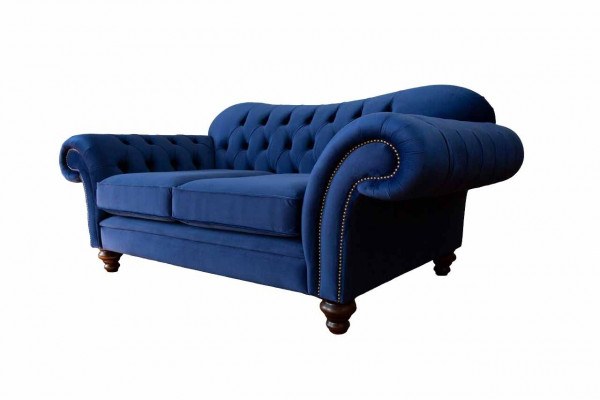 Sofas Chesterfield Canapé Design 2 Places Canapé Luxe Classique Textile