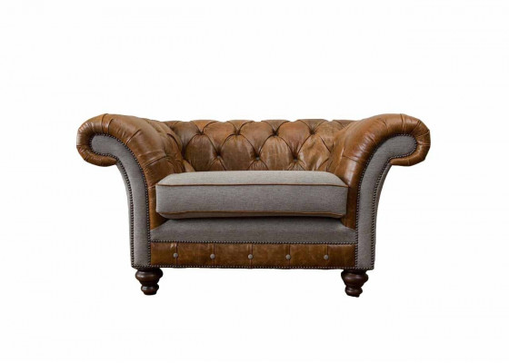 Conception Chesterfield Fauteuil 1 Place Canapé Luxe Classique Tissus Canapés