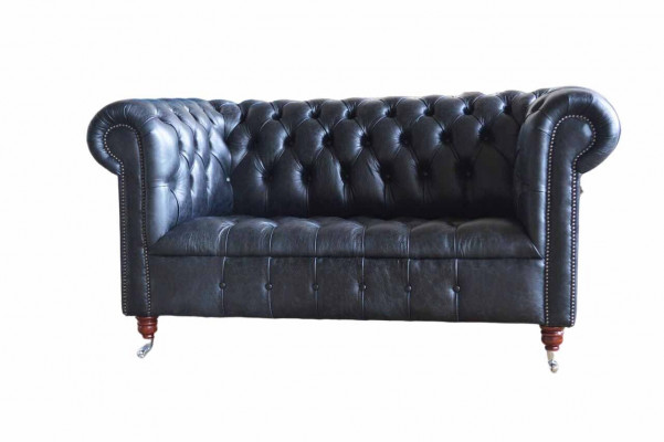 Design classique Chesterfield Ensemble de canapé de siège de canapé de luxe en cuir neuf