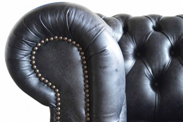 Design classique Chesterfield Ensemble de canapé de siège de canapé de luxe en cuir neuf