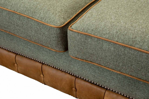 Canapé 3 places Design Tapisseries Canapés Cuir Relax Chesterfield Trois places