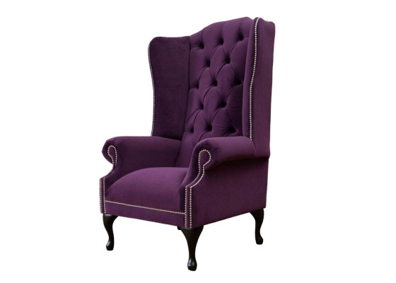 Fauteuil à aile Fauteuil de design Revêtement de canapé Chesterfield Canapé Tissu nouveau