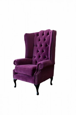 Chesterfield Fauteuil Design Rembourrage Canapé Fauteuil Ailes Canapés 1 Place