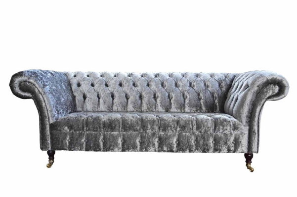 Canapé 3 places Chesterfield Design Revêtement de canapé Canapé Séjours Grand XXL