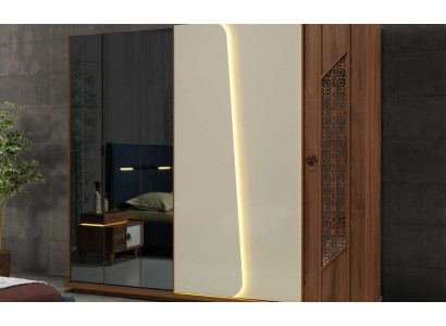 Armoire Marron Mobilier de Luxe Italien Mobilier Chambre